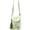 green, variant on Vjnyvs Women Shoulder Bag Floral Embroidery Crossbody Bag, Small Shoulder Handbag Purse Casual Satchel Bag Wallet
