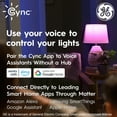 thumbnail image 4 of GE Cync Color Changing Indoor LED Light Strip with Matter, 32ft (1-Pack), 4 of 9