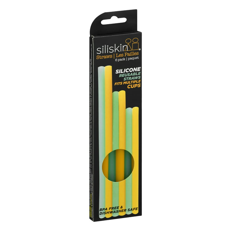 Silicone Straw Tips in a 6-pack of Mixed Colors : Silicone Tip Collect –  SwigStick