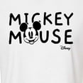 thumbnail image 3 of Disney - Mickey & Friends - Original Mickey - Juniors Cropped Cotton Blend T-Shirt, 3 of 5