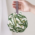 thumbnail image 6 of OEFNTAC Lace Edges Bath Sponge with Hanging Hook and Double Layer Mesh for Soft Cleaning, 6 of 6