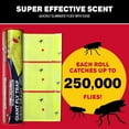 thumbnail image 2 of Giant Fly Glue Trap Set (1 pack, 30 feet per pack), outdoor sticky fly trap, 2 of 5