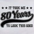thumbnail image 3 of CafePress - Funny 80Th Birthday Women's T Shirt - Women's Classic T-Shirt, 3 of 4