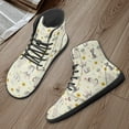 thumbnail image 3 of Wismoutput Lovely Cats Printed Shoes for Women Girls Light Skin-Friendly High-Top Sneakers for Daily Wear Size 6-13.5, 3 of 7