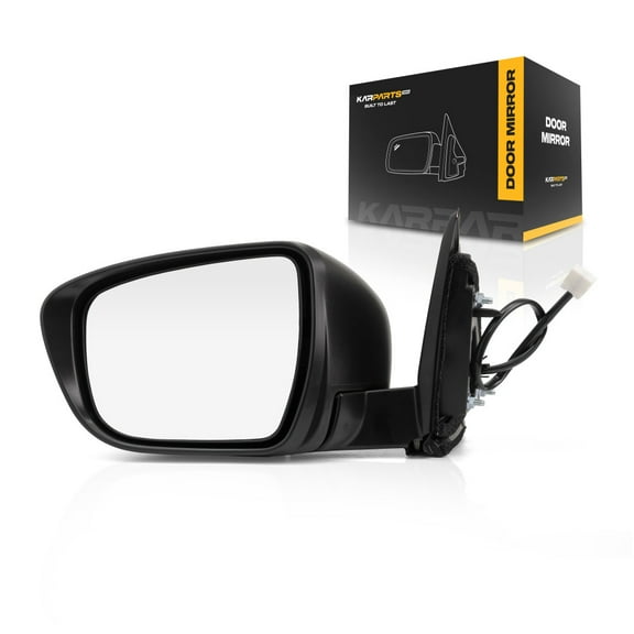 KarParts360 For Nissan Rogue Sport 2017 18 19 20 21 2022 Door Mirror Driver Side | Power | Foldaway | Non-Heated | With Paint To Match Cover | Textured Black | Replacement For NI1320299 | 963026MA3A