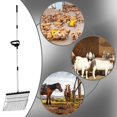 thumbnail image 4 of Pala Grande para Gallinero de 15 Pulgadas con Agarre Ergonómico, Ajustable, Pala para Recoger Excrementos de Pollo, Rastrillo y Tamiz., 4 of 8