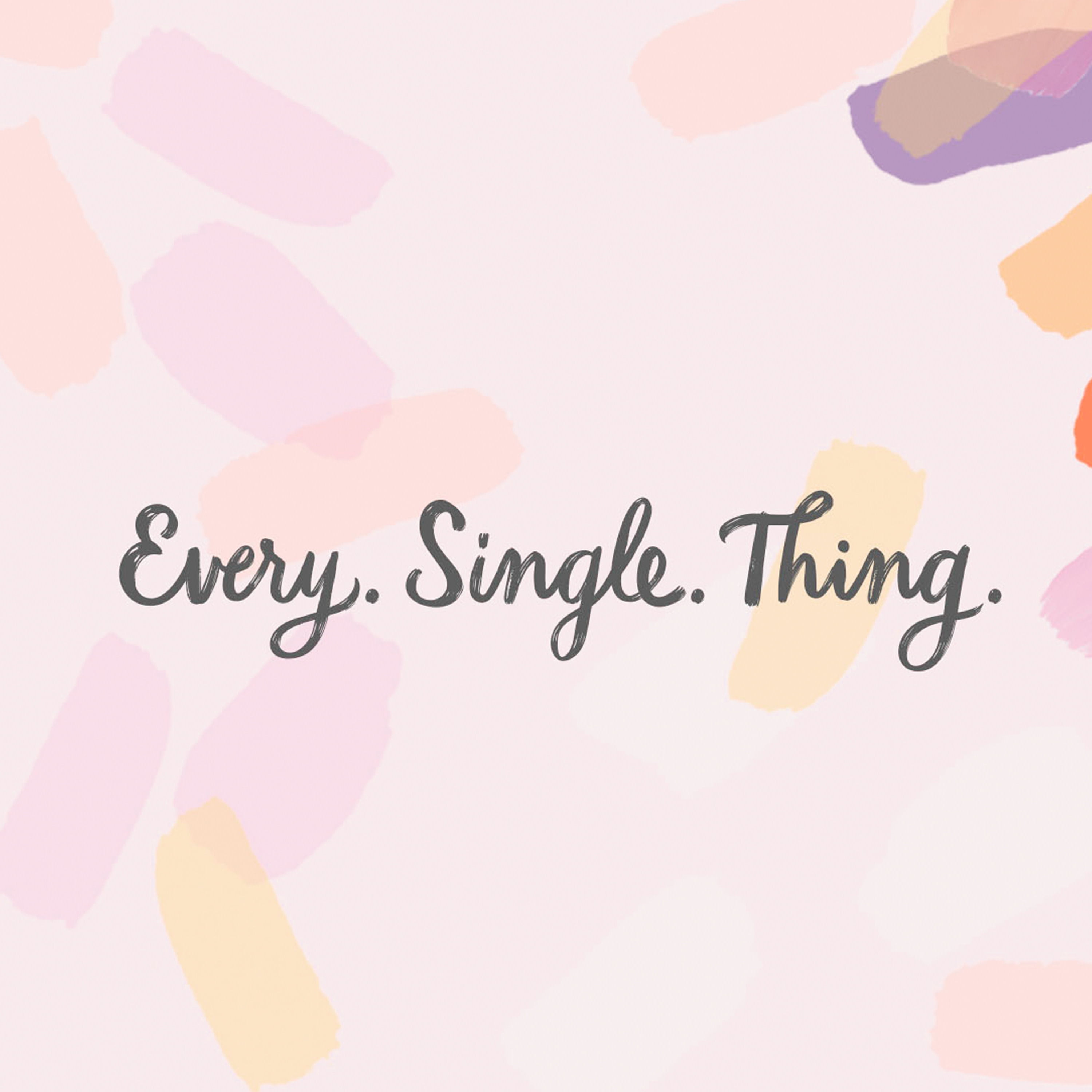 Hallmark Just Because Love Card (Every Single Thing)