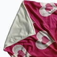 thumbnail image 2 of Simply Daisy 30x40 in Pink Burnin' Love Valentine's Day Throw Blanket, 2 of 2