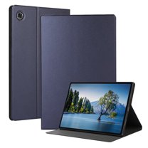 Dteck Slim Case for Samsung Galaxy Tab A8 10.5 inch 2022 Model (SM-X200/X205/X207), Ultra Thin Lightweight Hard Back Shell Stand Cover with Auto Wake/Sleep, Darkblue