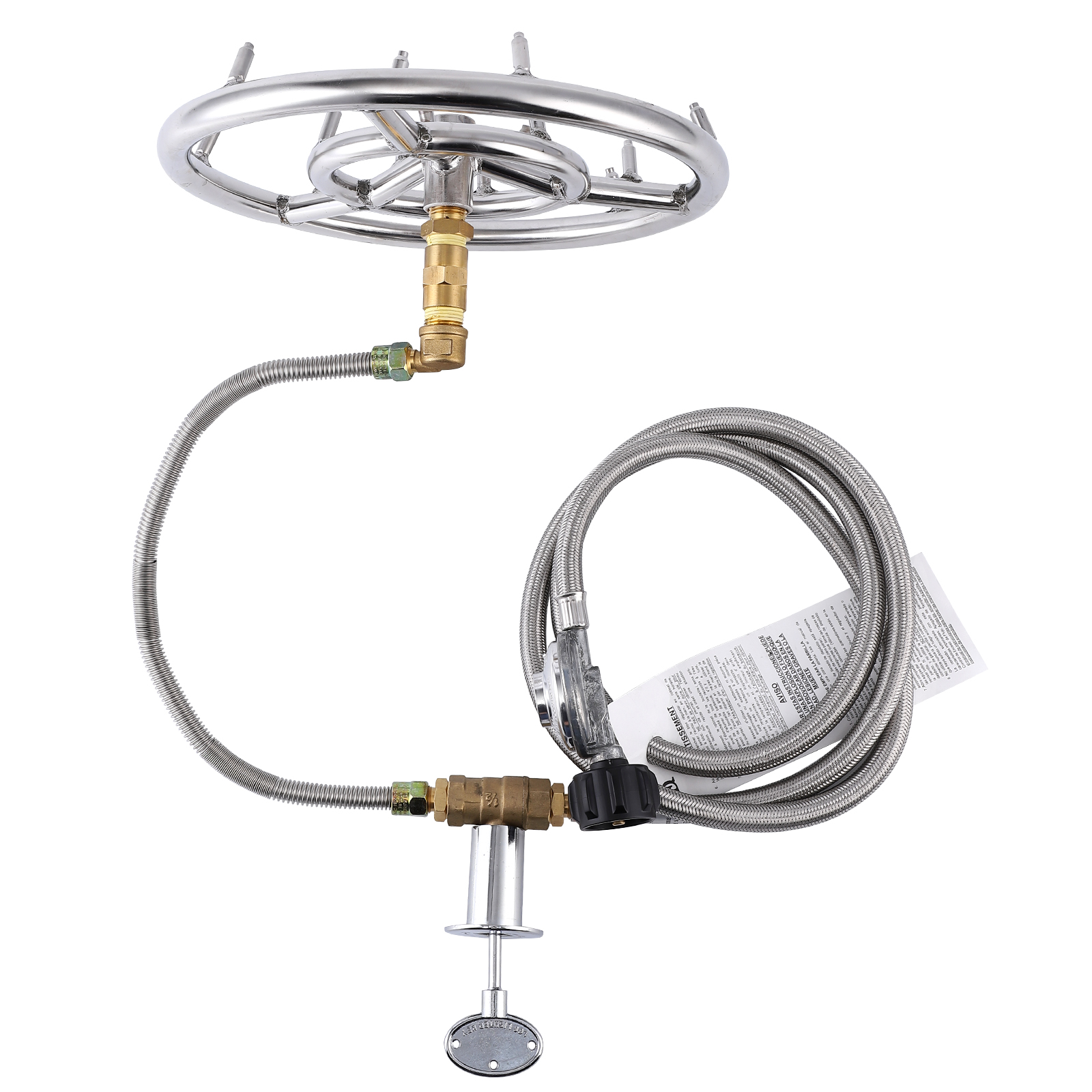 FR12CK Complete 12" BASIC Fire Pit Kit 316 Stainless Convert Existing