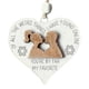 thumbnail image 2 of Letrero de amor de madera rústica, adorno para parejas, letrero decorativo de madera en forma de corazón para novio, novia, esposa, mesa de cocina , Estilo C, 2 of 8