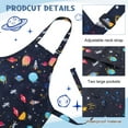 thumbnail image 4 of AOWOO 2 Pack Kids Apron, Cooking Aprons with Adjustable Strap, Kids Kitchen Aprons with Front Pocket for Boys and Girls 3-8 Years Old Painting Baking Artist, 4 of 8