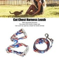 thumbnail image 3 of Cat Harness And Leash Set, Cats Escape Proof Adjustable Kitten Harness For Large Small Cats Lightweight Soft Walking Travel  Harness, 3 of 8
