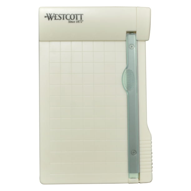Westcott Carbo Titanium Guillotine Paper Trimmer, 6", Imperial, for