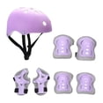 thumbnail image 4 of Juego de cascos para bicicletas para niños equipo de skateboard para deportes al aire libre, escalada de roca Púrpura, 4 of 8