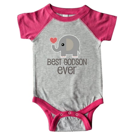 

Inktastic Best Godson Gifts Baby Boy Gift Baby Boy Bodysuit