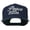Navy, variant on Peace on Earth Embroidered Snapback Cap - Black OSFM