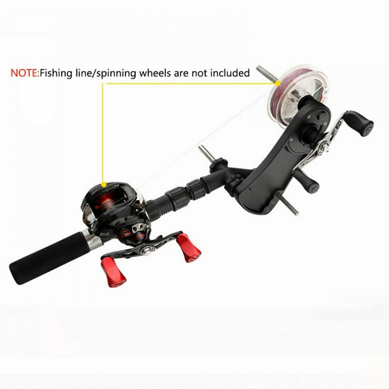 Summark Fishing Line Spooler Machine with Unwinding Function - Fishing line  Winder Spooler Fishing line Spooling Station Works with Spinning Reel, Cast  Reel and Spincast Reel 