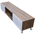 thumbnail image 4 of Mueble para TV de 80" Parota Blanco Centro de entretenimiento Hogare  London 180 cm, 4 of 4