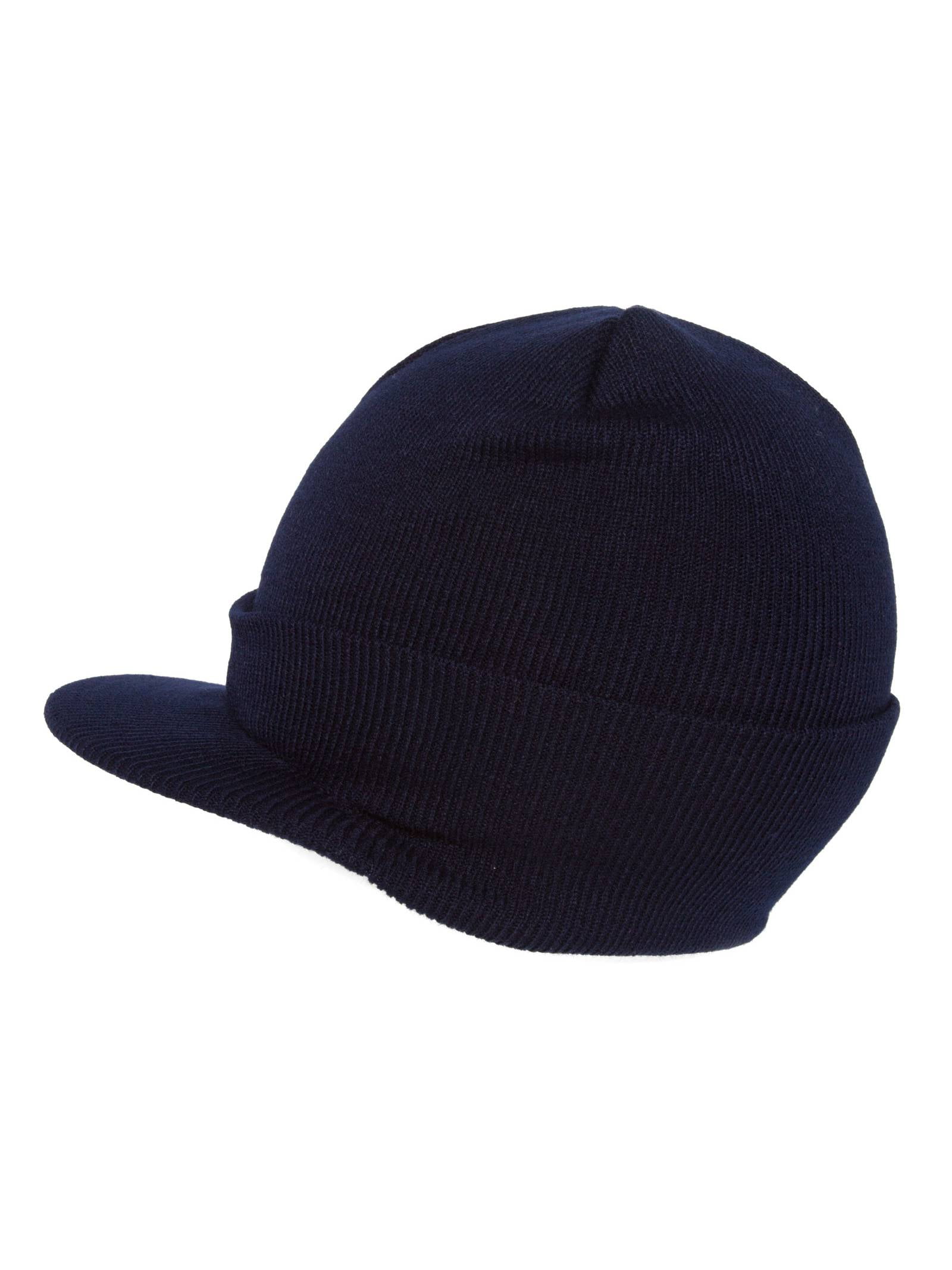 beanie visor skull cap