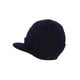 Nouvelle Manchette Bleu Marine Bonnet Visière Crâne Chapeau de Chapeau – image 1 sur 2