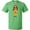 Kelly Green, variant on Inktastic African American Girl, Girl Fireman, Firefighter T-Shirt