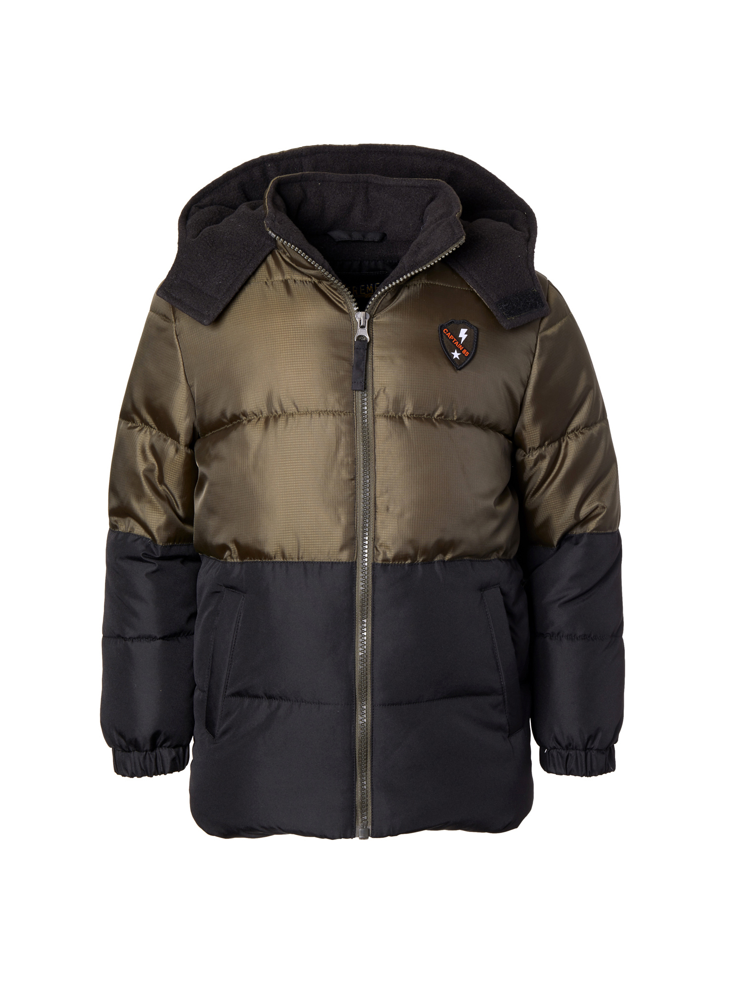 iXtreme Colorblock Puffer Jacket with Front Patch (Little Boys & Big Boys) - image 2 of 3