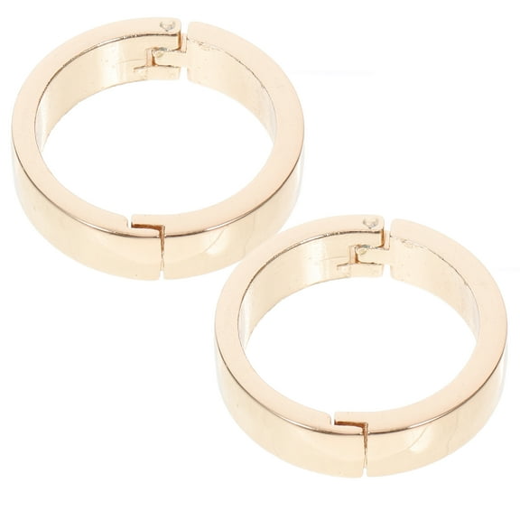 HOMEMAXS 2 Pcs Metal Binder Rings Easy to Use Calendar Binder Rings for Organizing Documents and Crafts Metal Book Rings Loose Leaf Binder Rings