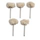 thumbnail image 5 of 5pcs 3mm Wool Polishing Brush Grinding Buffing Wheel Grinder Head For Grinders Metal Jade Gem Olives Walnut Polishing Tool, 5 of 5