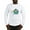 White, variant on CafePress - Green Ranger Lightning B Men's Long Sleeve T Shirt - Unisex Cotton Long Sleeve T-Shirt