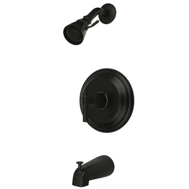 Kingston Brass KB2635QL Single Handle Tub & Shower Faucet