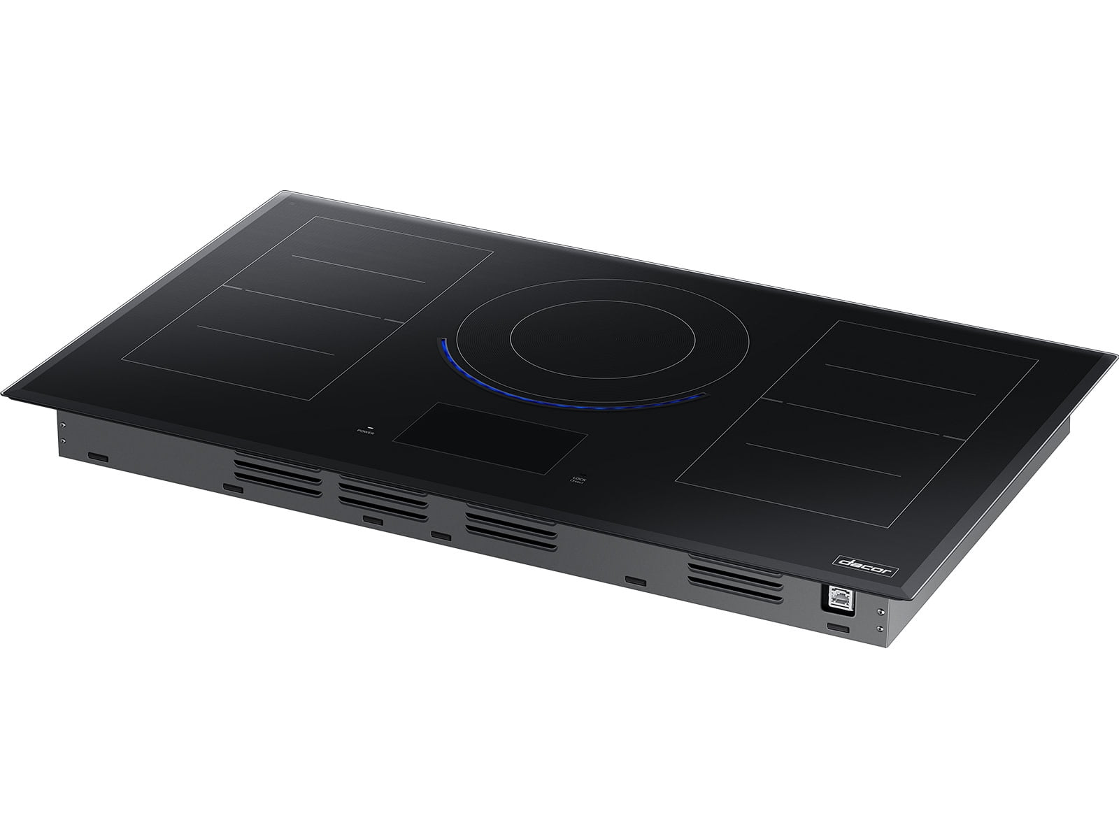 Dacor Dti36m977b Contemporary 36" Wide Built-In Induction Cooktop - Black