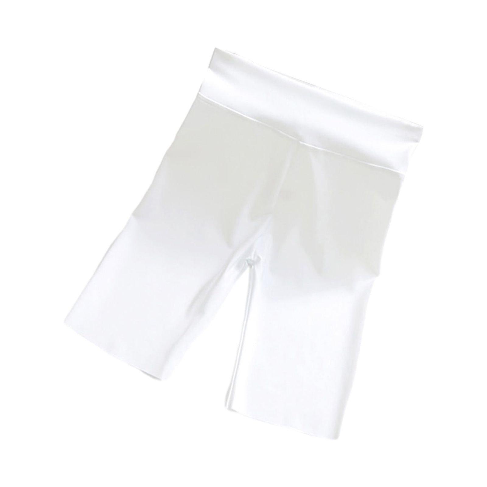 Atogsazn Children s Girls Summer Capris Kids Casual High Waist Short Pants Loose Wide Leg Shorts White 6 Years