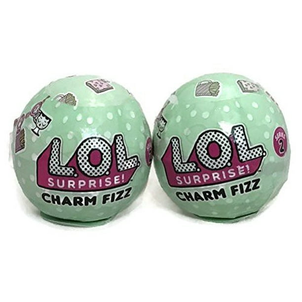 LOL Surprise Series 2 Charm Fizz Bath Bomb [Set of 2]