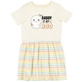 thumbnail image 3 of Inktastic Daddy is My Boo with Cute Ghost Girls Toddler Dress, 3 of 5