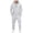 Light Gray, variant on Ketyyh-chn99 Men's 2 Piece Sweat Suits Men's Loose Fitting Multiple Pockets Fleece Lined Hooded SweaCargo Pants Sportswear Casual Suit Size for L,Navy