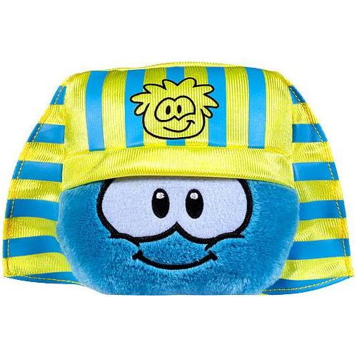 Club Penguin Series 10 Blue Puffle Plush Pharaoh Headress Hat