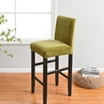 thumbnail image 4 of Skksst Chair Slipcover Velvet Bar Stool Cover Counter Pub Spandex Washable Seat Portector, 4 of 7