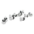 thumbnail image 1 of 10 Pcs Guitar Strap Lock Button, Mushroom Style Adjustable Universal Strap Lock Pin For Ukulele Bass, 1 of 8