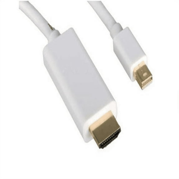 aya 15ft (15 feet) mini displayport/thunderbolt to hdmi (4k@30mhz) cable with audio output for mac