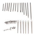 thumbnail image 2 of 1 Set Clarinette Réparation Outil Clarinette Clé Kit Ressort Feuille Clé Rouleaux de Réglage Vis, 2 of 9