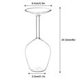 thumbnail image 5 of 14Fl Oz Upside Down Cocktail Glass Upside Down Martini Glass 2Pcs, 5 of 5