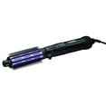 thumbnail image 2 of Conair 2 in 1 Hot Air Brush, with 1.5" Aluminum Barrel and 1" Natural Boar and Nylon Bristle Brush Attachment, with Cool Tip, and Safety Stand, and Three Position Switch, with Tangle Free Cord, 2 of 4