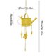 thumbnail image 3 of MTBLYS Jarrón de hierro con forma de tetera para colgar en la pared|Maceta decorativa colgante para flores|suculentas y hierbas|Recipiente de hierro envejecido para la decoración de jardín|patio, 3 of 6