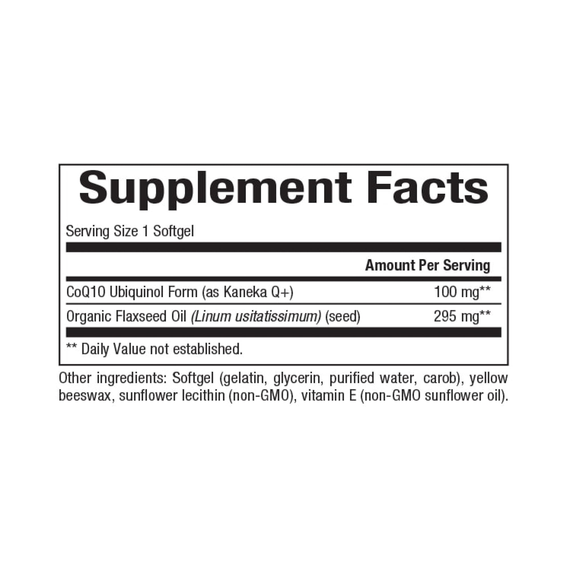 Natural Factors - Ubiquinol QH Active CoQ10 100 mg. - 120 Softgels