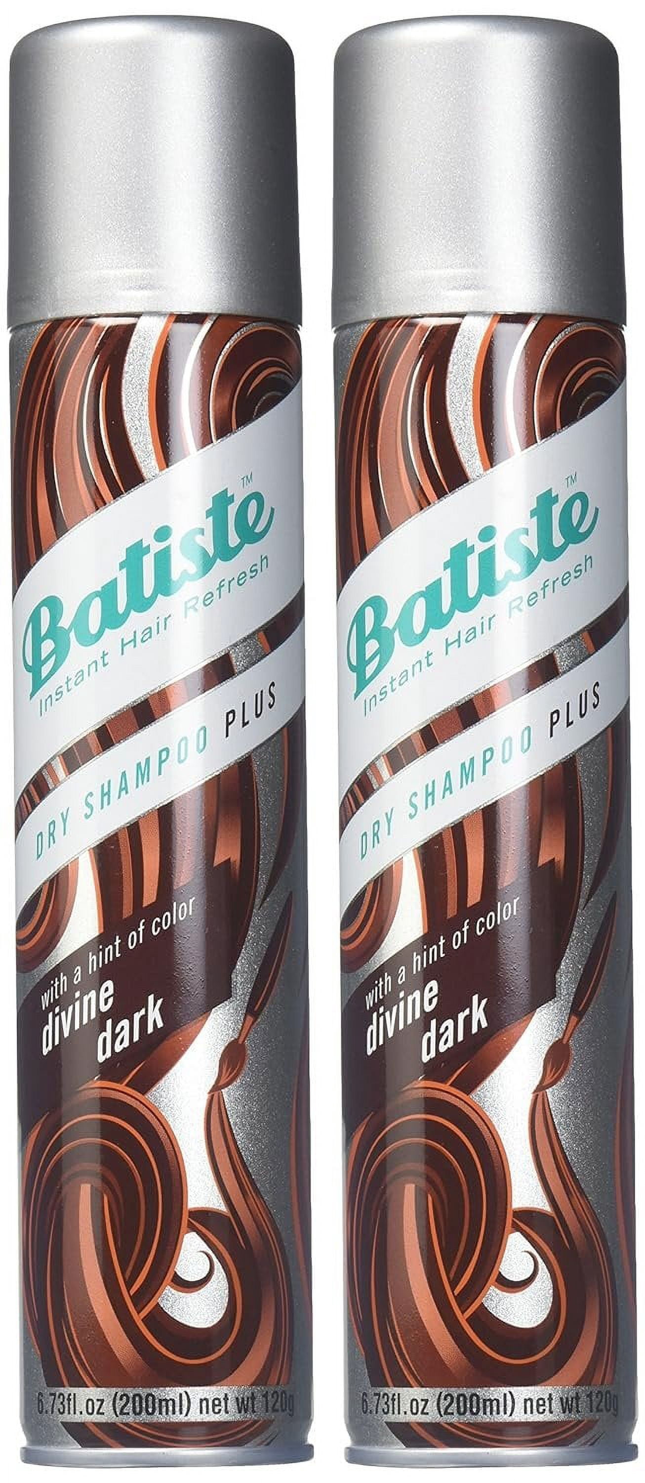 Batiste Shampoo Dry Divine Dark 6.73 Ounce 199ml 2 Pack