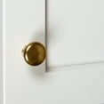 thumbnail image 2 of GlideRite 1.125 in. Solid Classic Round Cabinet Knobs, Brass Gold, Pack of 10, 2 of 3