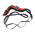 thumbnail image 2 of Ensanchador de pies y pantorrillas, correa de estiramiento de , con bucles, ensanchador de isquiotibiales de baile para isquiotibiales de piernas, Rojo, 2 of 8