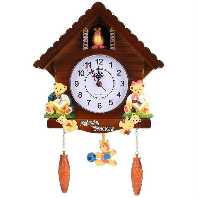 Cuckoo Clock, Exquisite Craftsmanship Adds A Touch Of Luxury To Any Room, Modern Creative Pendulum Design, Thoughtful Gift For Celebrations And Occasions