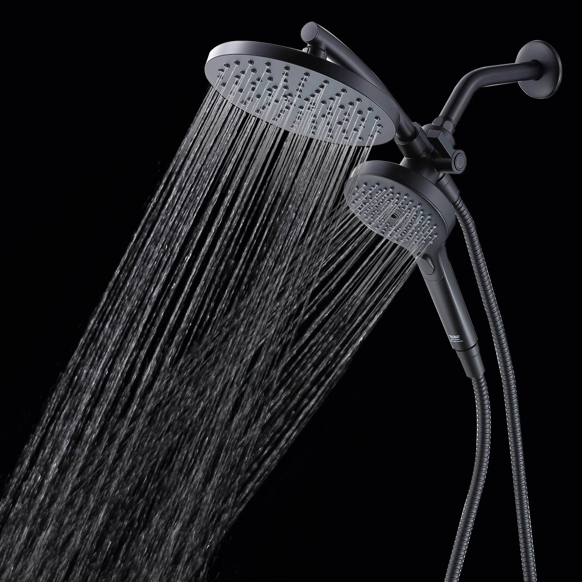 Better Homes & Gardens Matte Black Magnetic Shower Combo